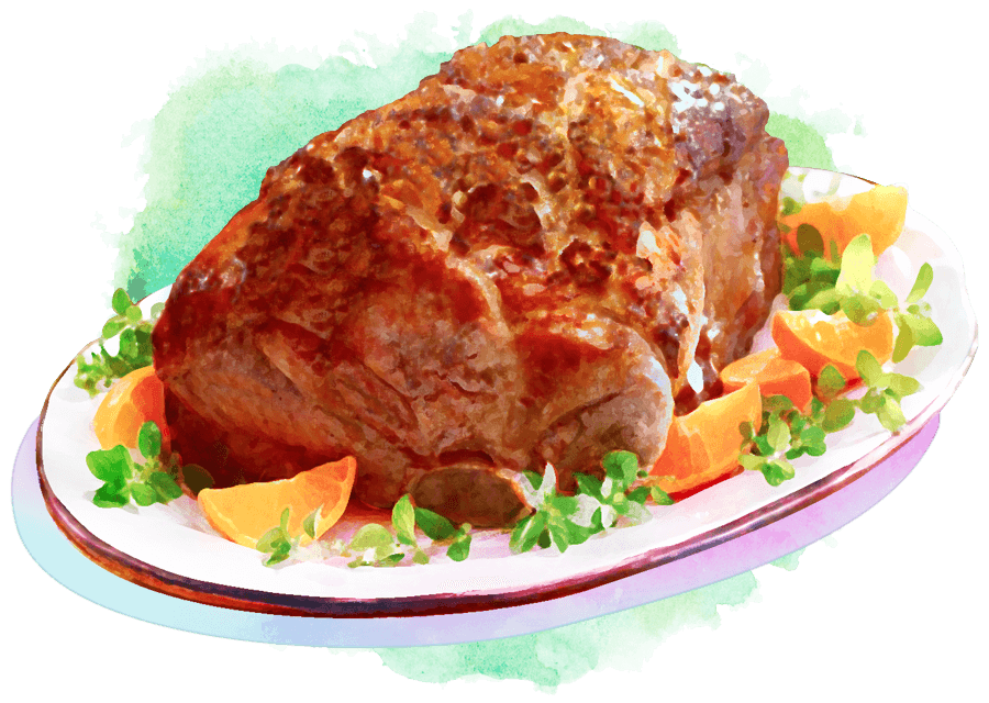 Roasted Pernil Boricua